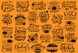 Pizza and a Project Framed Fall Halloween Signs - Simple Pleasures ~ Bountiful Treasures