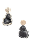 Geode Type Post Earring - Simple Pleasures ~ Bountiful Treasures