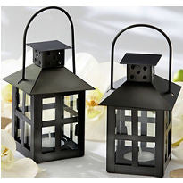 Mini hanging lantern w tea lite - Simple Pleasures ~ Bountiful Treasures