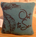 Out To Sea Mini  Pillow - Simple Pleasures ~ Bountiful Treasures