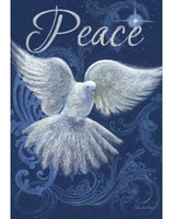 Peace Dove Flag - Simple Pleasures ~ Bountiful Treasures