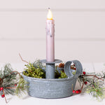 Taper Pan Candle Holder