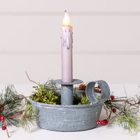 Taper Pan Candle Holder